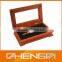 Best Sell factory custom made black fountain pens leather gift box (ZDS-F345)