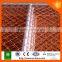 100% new hdpe plastic net chain link fence, woven galvanized link fence