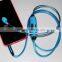 wholesale el light earphone,fashionable led earphone with mic,,new headset wtih led lightning