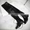 Real Leather Shoes Over Knee Shoes Low Heel 2015 CP6691