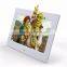 China factory 7 inch LCD mnoitor IPS screen Digital Photo Frame with remote control 7 inch media player pokemon advertising