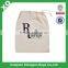 wholesale white cotton drawstring bag