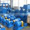 sewage pump with open impeller and dynamic seal system
