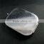 50x58mm setting size metal square blank base bezel silver compact pocket mirror tray with glass cabochon 1991015