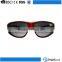 2016 Novelty new style customized unisex red frame double lenses bifocal polarized sports reading sunglasses