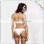 Custom wholesale satin girl bikini swimwear