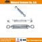 Supply steel Zinc Plated Rigging Turnbuckle DIN1480 CO OO CC type
