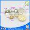 HS-029 zip custom metal zipper puller different size and color