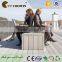 cheap white tongue and groove solid waterproof interlocking composite decking