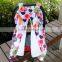 MOQ 10 Pcs Per Design Giraffe Elephant Print With White Minky Dot Car seat Canopy Cover