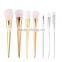 Bonvatt 6 pcs makeup brushes set Professional Cosmetic Brushes Set kit