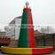 playing equipment inflatable water rock climbing wall for adult