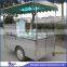 JX-HS200D Jiexian Professional Stainless Steel Towable Mobile Hot Dog Push Cart