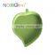 Nomoypet best price plastic green leaf food and water feeder for reptile pet