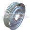 high quality agricultural wheel hub, steel tractor wheel rims well made in China