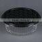round disposable plastic cake dome containers