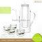 Professional Design Lead-Free Ti-Borosilicate Glass Insulated Tea Pot