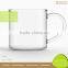 Hand Blown Personalized Single Wall Fancy Borosilicate Glass Tea Mug