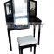 Dressing Table with Mirror and Stool