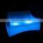 modern sofa furniture / night club plastic sofa set/ glow led sofa