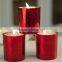 natural wood candle holders
