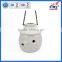 Eco-Friendly Elegant White Ceramic LED Light Hanging Candle Lanterns with Hollow Design