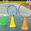 spring training bounce training speed training jumping ladders with traffic cones