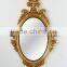 Medieval Reproduction Furniture Console Desk With Wall Mirror