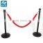 Roadway safety museum exhibition barrier stanchion