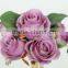 Decorative wedding bouquet wholesale rose artificial flower making