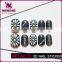 New Air Custom Metal Style DIY Decoration Nail Stickers