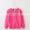 New hot high quality elastic unlined children cardigan with sequin infront