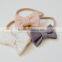 Wholesale cute baby headbands with bows kids boutique headband