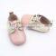2017 New fancy leather for girls baby shoes genuine leather with boys and girls