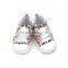 Newborn baby shoes wholesale satin fabric lace baby shoes