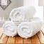 100% Cotton 21S /2 Plain White Hotel Face Towel