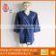 light blue high quality microfiber bathrobe for home