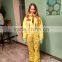 Yellow Women Snowboarding And Ski Overall Model From Russion Customer