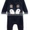 cartoon fox long sleeve pure cotton baby romper