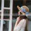 Fashion Trendsetter Bowknot Straw Hat Short Eaves Excursion Sunshade Cap