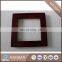 Standard frames in Rosewood, Fits 1- 4.25" x 4.25" tile for sublimation with DIY logo