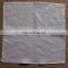 wedding linen handkerchief with piping hem looks luxury