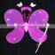GIRLS BUTTERFLY FAIRY WINGS WITH DRESS UP SET FGWG-1080