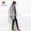 China Manufacturer Woman Apparel Long Gray Ski Coat