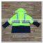 heavy duty high visibility work wear rain coats with pants