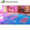 Drop stitch floating water mat / Inflatable yoga mat on water