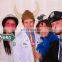Indoor inflatable PVC tarpaulin photo booth