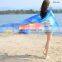 women summer beach wrap style print silk Sarong