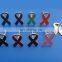 black awareness ribbon car emblem