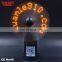 Color Body Color Led Flashing Your Customized Message Hand-held Led Mini Programe Fan Made In China